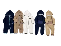 1 Piece Sherpa Hoodie Romper